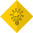 ícone lâmpada concurso 60 ideias de valor